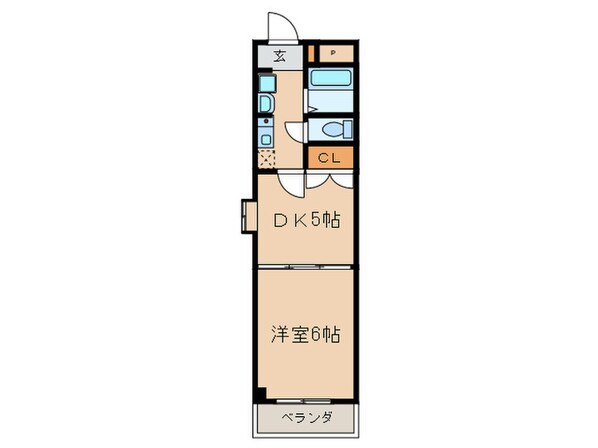 サンライトマンションの物件間取画像